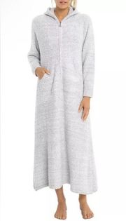 Barefoot Dreams Cozychic pullover hooded robe 1/2 zip