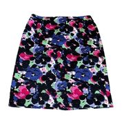 Talbots colorful floral skirt pencil