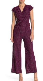 Metallic Dot Swirl Jumpsuit