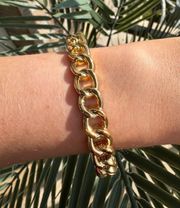 Gold Chain Bracelet