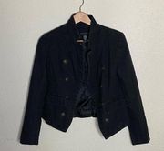 Apostrophe‎ Black Womens Blazer with Gold Button (4)