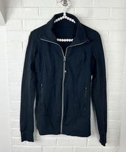 Lululemon  Black Zip Up Athletic Jacket