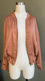 Satin Bomber Jacket