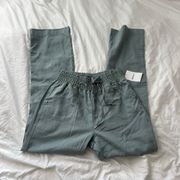 straight leg pants Size small Condition: NWT  Color: stone blue  Details : - Stretchy waist  - So comfy  - Can be dressed down or casual