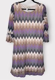 Tacera Knit Dress 1X