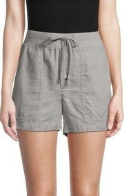 NWT JAMES PERSE Drawstring Linen Shorts (4)