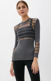 NWT Stella McCartney Adidas Warp Knit Top