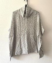 Lou & Grey Cowl Neck Poncho Style Sweater