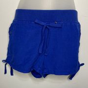 Candies Juniors Elastic Waist Linen Blend Shorts