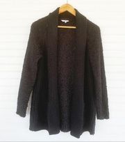 Candie's Bkack open cardigan Size Large
