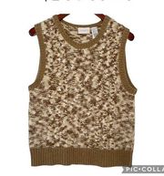 Liz Claiborne vintage wool blend knit sweater vest