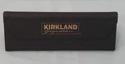 Kirkland signature Orlando Park eyeglass frames metallic dark brown with case