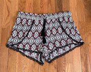 patterned soft shorts