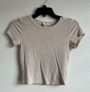 Short Sleeve Crop Top