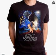 Goodie Two Sleeves Humor Cat Wars Graphic Short Sleeve Tee