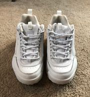 NWOT All White Sneakers 