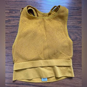 JoyLab sports‎ bra crop XS mustard yellow