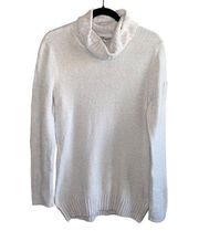 Athleta Off White Turtleneck Sweater