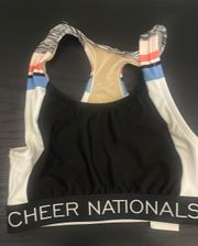 Cheer Nationals Sports Bra NWT Small