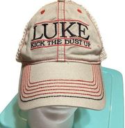 Luke Bryan Kick The Dust Up Trucker's Hat. Lightweight mesh previously loved