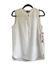 Hilary Radley size medium white tank NWT