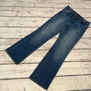 SEVEN Distressed Bootcut Jeans