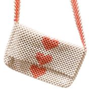 NWT Isaac Mizrahi heart envelope crossbody