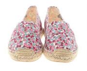 Floral Espadrilles Flat Casual Shoes