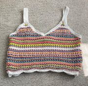 Colorful Knit Tank Top