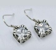 SILPADA Sterling Silver Uptown CZ Earrings W0975