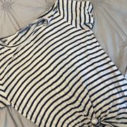 | striped tee