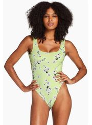 NWT Vitamin A Reese One Piece Swimsuit In Citrus Floral