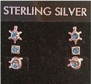 Genuine Swarovski Crystal Stud Earrings