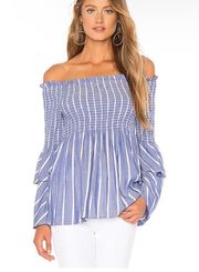 Revolve Nuno Shirred Top