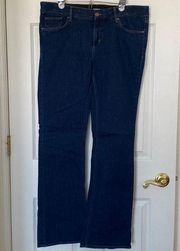 H&M Women's Dark Wash Boot Cut Jeans Size 34