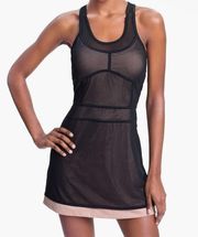 Adidas Stella McCartney Black Mesh Tennis Dress Sz. S Active Outdoors Designer