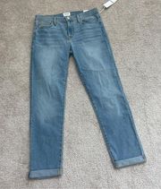 NWT HUDSON Jeans Natalie Midrise boyfriend crop