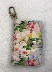 Floral Keychain Card Wallet