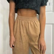 High Waisted Comfy Corduroy Pants