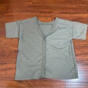 NEW BKE BUTTON DOWN T-SHIRT SZ MEDIUM M