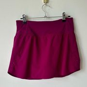 ATHLETA RUN WITH IT HIGH RISE 14 SKORT MAGENTA S