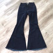 Judy Blue Bell Bottom Super Flare Dark Wash Jeans