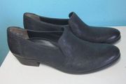 Paul Green Womens Slip On Shoes Black Leather Size 6.5 UK - 39 EU - 8.5 USA