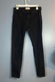 Black Denim Skinny Jeans