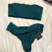 Zaful NWT green bathing suit