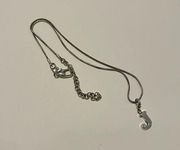 Brighton Silver Initial “J” Necklace