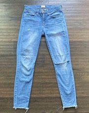 J. CREW Toothpick Jeans Size 28