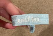 Etsy alpha xi delta hair tie