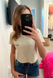 O’Neil Beige Boxy Tee 