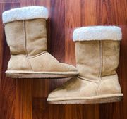 Marissa Suede/Sheepskin Women's Boots Size 7